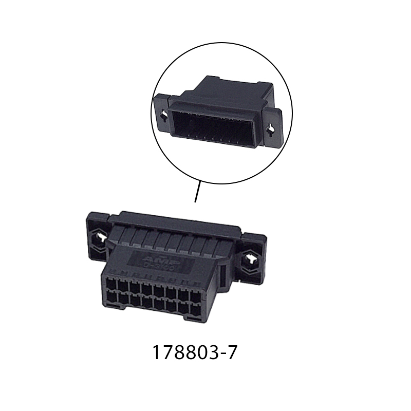 RJX AMP CONNECTOR FOR MULTI SERVO/CONNECTION (16) PIN