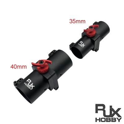 RJXHOBBY 1pcs 35mm 40mm Aluminum Folding Arm for Tube Joint Hinge  UAV Multicopter Drone
