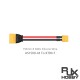 RJX 1pcs AMASS AS150U Male to XT90 Female 8AWG 150mm RC Charger Extension Cable Battery Extension Cable
