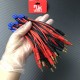 RJX 1pcs EC3 connector to 4.0mm banana plug