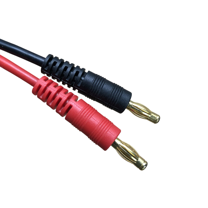 RJX 1pcs JST to 4mm Banana Plug Charge Charging Cable 22AWG Connector Lipo Battery