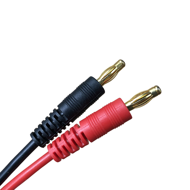 RJX 1pcs Futaba Style Receiver Plug to 4mm Banana Connector
