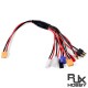 RJX 1pcs 8 in 1 XT60 Plug to XT60/T/JST/EC3/TRX/TAMIYA/FUTABA/MINI TAMIYA Plug Charger Adapter Cable for IMAX B6 ISDT Charger
