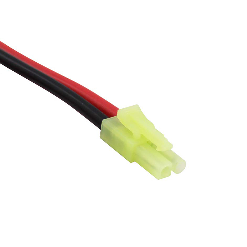 RJX 1pcs Mini Tamiya Plug to 4.0 Banana Plug Charger Cable