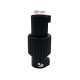 RJX 1PCS 40mm Folding Arm Carbon Tube Connector Clip Self-lock Folding Rack Parts for RC Agriculture UAV Drone
