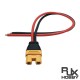 RJXHOBBY 1pcs Amass AS150U Connector Anti Spark with Short Silicone Wire Protective Cover (Female)