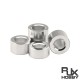 RJX 50pcs Aluminum washer bushing gasket (ID5.2mm OD8.0mm)