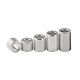 RJX 50pcs Aluminum washer bushing gasket (ID5.2mm OD8.0mm)