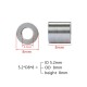 RJX 50pcs Aluminum washer bushing gasket (ID5.2mm OD8.0mm)