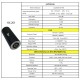 RJX 1pcs RTK  antenna helix GNSS UAV antenna Support GPS BD GLONASS GALILEO Navigation Specifications