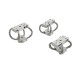 RJXHOBBY 4pcs M3 RC UAV Aerial Photography High Performance Steel Wire Rope Isolator Anti-vibration Shock Gimbal Dampener