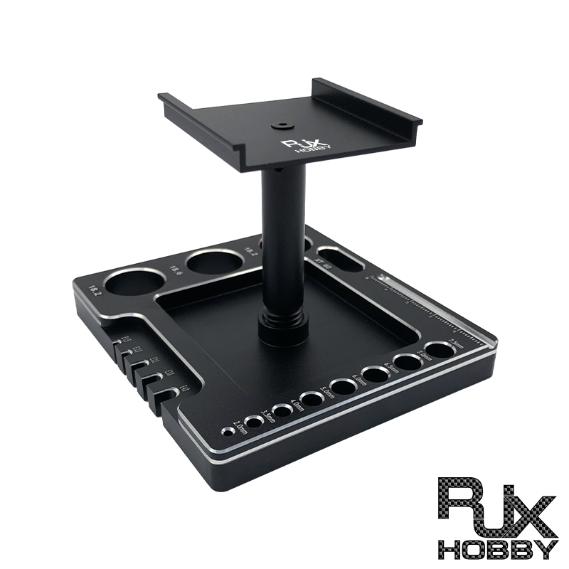 RJX Repair Station Shunting Display Work Stand Platform for 1/10 1/18 1/ 24  1/14 RC Car Accessories