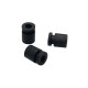 RJX 100pcs 8x6x3mm / 6.6x6x3mm / 4.5x6x3mm / 3.8x4.8x3mm / 3.5x6x3mm Damping Balls AV Shock Absorber Ball Damper Anti-Vibration Ball