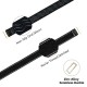 RJX 2pcs 25mm Width Kevlar Stitched Non-Slip Silicone Battery Straps(Length: 300 / 400 / 500 / 600 / 700 / 800 / 1000mm)