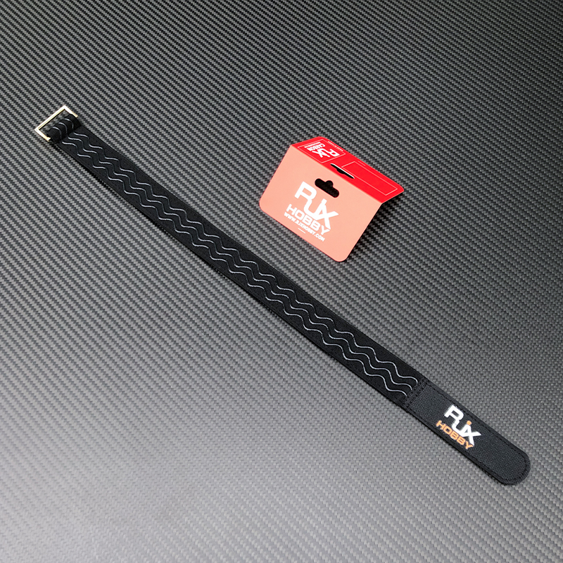 RJX 2pcs 30mm Width Kevlar Stitched Non-Slip Silicone Battery Straps(Length: 300 / 400 / 500 / 600 / 700 / 800 / 1000mm)