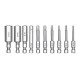 RJX 20pcs Hex Head Allen Wrench Drill Bit Set Premium S2 Steel Drill Bit Quick Release Shank Magnetic Screwdriver Bit Set