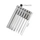 RJX 75mm 1.5 2.0 2.5 3.0 4.0 5.0 6.0 8.0 10 12mm Hex Key Allen Screwdriver Bits Magnetic 1/4 6.35mm Quick Change Impact Driver 