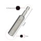 RJX 75mm 1.5 2.0 2.5 3.0 4.0 5.0 6.0 8.0 10 12mm Hex Key Allen Screwdriver Bits Magnetic 1/4 6.35mm Quick Change Impact Driver 