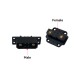 RJXHOBBY 1Pairs Vtol Steering Gear Quick Release Connector JX-4 4 Pins 4+2 Servo Extension Male Female Plug 