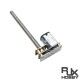 RJX 1pcs GA1024-N20-M4*55 DC 6V Micro Speed Gear Motor Reduction Gear Motors With Metal Gearbox Wheel