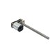 RJX 1pcs GA1024-N20-M4*55 DC 6V Micro Speed Gear Motor Reduction Gear Motors With Metal Gearbox Wheel