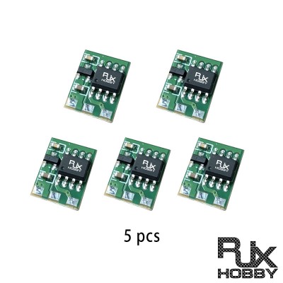 RJXHOBBY 5pcs micro 1A RC ESC DIY 5V DC Brushed Motor Speed Controller Motor reducer micro motor drive module 