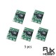 RJXHOBBY 5pcs micro 1A RC ESC DIY 5V DC Brushed Motor Speed Controller Motor reducer micro motor drive module 