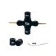 RJX 1Pcs M3 M5 Metal Quad Wrench & 1.5mm 2.5mm Hex Screwdriver Replacement Sleeve for RC Car FPV Motor Nuts Prop Releasing