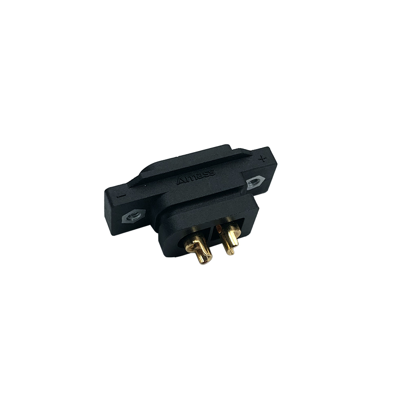 RJXHOBBY 5pcs XT60NE-F Plug with M2.5 Screw Nut Fixed Seat 3.5mm Female Head Gold Plated Connector