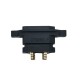 RJX 5pcs Amass XT90NE-F 4.5mm female head gold-plated aircraft model connector with M2.5 nut and plate inner fixed seat