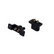 RJX Amass Quick Charge Mountable Plug XT30G-M/F Male Female fixed XT30 black gold plated lithium battery connector plug