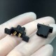 RJX Amass Quick Charge Mountable Plug XT30G-M/F Male Female fixed XT30 black gold plated lithium battery connector plug