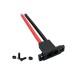 RJX 1pcs EC5E-M Panel Fixed Mountable Plug Male Connector with 10AWG Silicone Wire 100mm for RC Aircraft Battery Parts