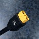 RJX 1pcs XT90H-F Female Plug 80cm Outdoor Power Brass Gold-plated Drone Connector Cable LSD-30