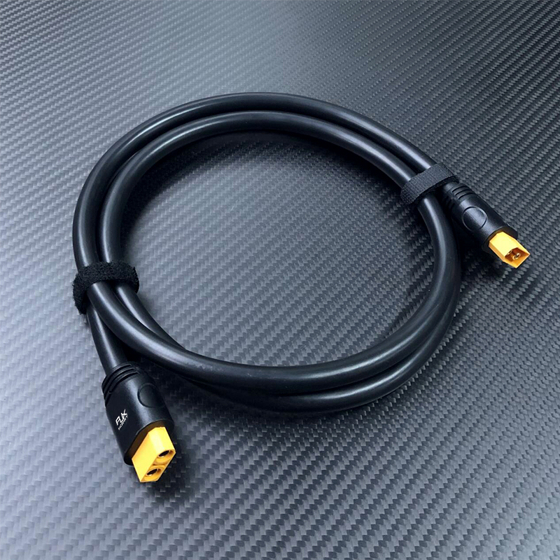 RJX 1pcs XT90H-Female to Male Power Cable 150cm Long 6 Square Straight Head LSD-50 Charging Cable