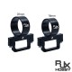 RJXHOBBY 1pcs XT90 Plug Fixed Seat Mounting Base Fastener 18mm 20mm Tube Clamp Support Clip Connecting Part