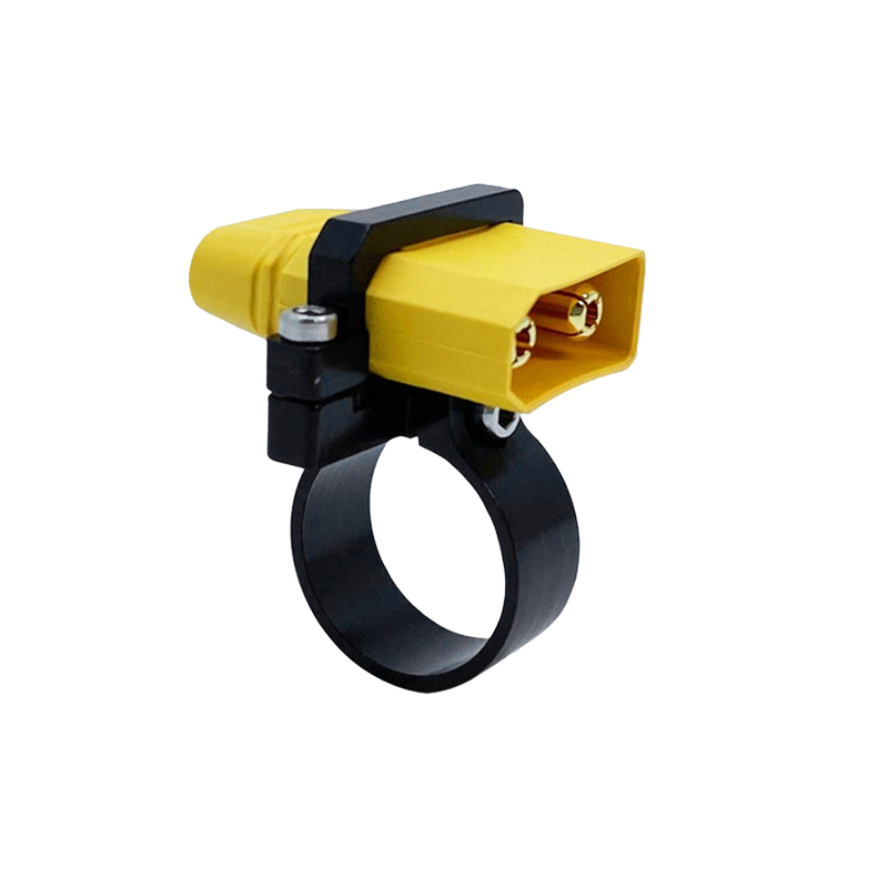 RJXHOBBY 1pcs XT90 Plug Fixed Seat Mounting Base Fastener 18mm 20mm Tube Clamp Support Clip Connecting Part