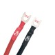 RJX 1pcs XT60 Female to 4mm U-Type Spade Fork open Terminal battery charging 12awg 20cm 