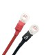 RJX 1pcs EC5 Male to 6mm O Ring Terminal Charger Lead Cable 12AWG 20cm For Battery Wire Terminal
