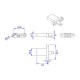 RJX Servo connector bracket