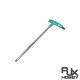 RJX 1pcs 4.0 5.0 6.0 8.0 10mm Extended Wrench T-Handle Hex Ball tip Screw driver Tools