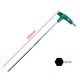 RJX 1pcs 4.0 5.0 6.0 8.0 10mm Extended Wrench T-Handle Hex Ball tip Screw driver Tools