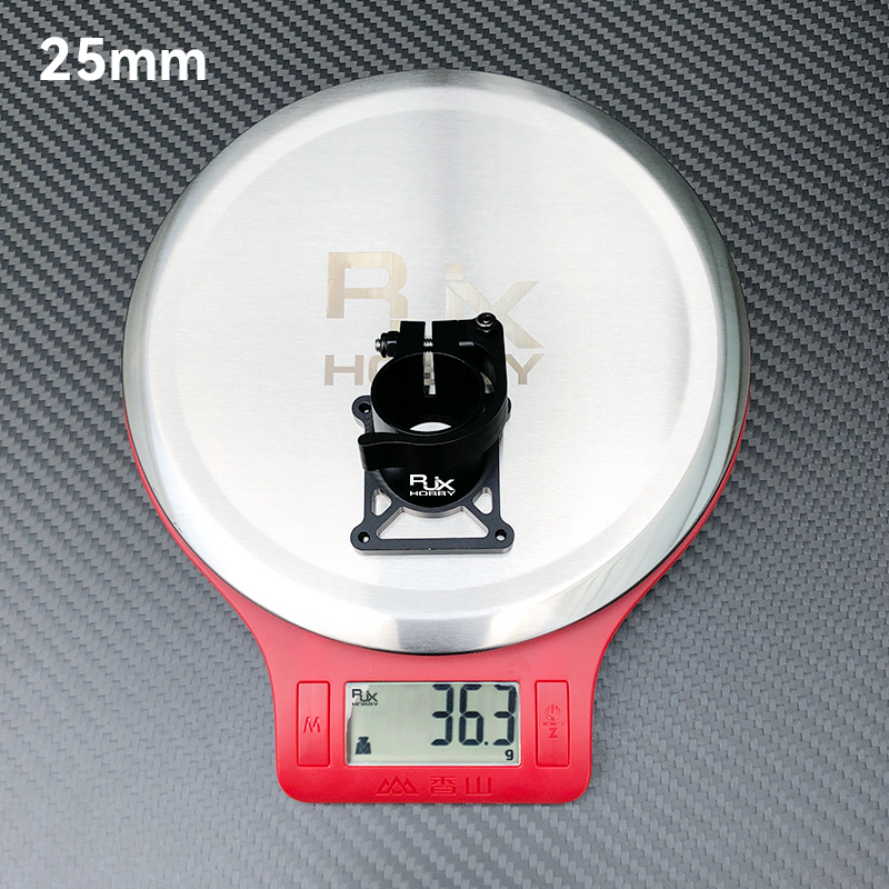 RJX 1pcs 20mm 25mm 30mm Quick Release Tripod Aluminum Tilt Fixed Seat Landing Gear Connector