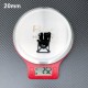 RJX 1pcs 20mm 25mm 30mm Quick Release Tripod Aluminum Tilt Fixed Seat Landing Gear Connector