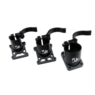 RJX 1pcs 20mm 25mm 30mm Quick Release Tripod Aluminum Tilt Fixed Seat Landing Gear Connector