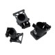 RJX 1pcs 20mm 25mm 30mm Quick Release Tripod Aluminum Tilt Fixed Seat Landing Gear Connector