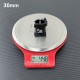 RJX 1pcs 20mm 25mm 30mm Quick Release Tripod Aluminum Tilt Fixed Seat Landing Gear Connector