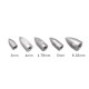 RJXhobby 5pcs Nut Stainless Steel M3/M4/M5/4.76mm/6.35mmfor RC Boat Shaft Propeller