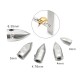 RJXhobby 5pcs Nut Stainless Steel M3/M4/M5/4.76mm/6.35mmfor RC Boat Shaft Propeller