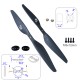 RJX 1pair 1654 carbon fiber forward and reverse propeller for the industry quadcopter hexacopter octocopter multirotor drone